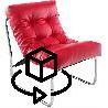 3109-fauteuil-design-boudoir-en-simil-cuir-rouge