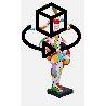 5495-statue-sculpture-decorative-design-femme-arlequin-en-resine-multicolore