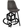 6694-tabouret-de-bar-mi-hauteur-vintage-en-microfibre-pieds-noirs-lily-mini-gris-fonce