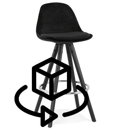 6713-tabouret-de-bar-mi-hauteur-design-en-velours-pieds-bois-noir-merry-mini-noir