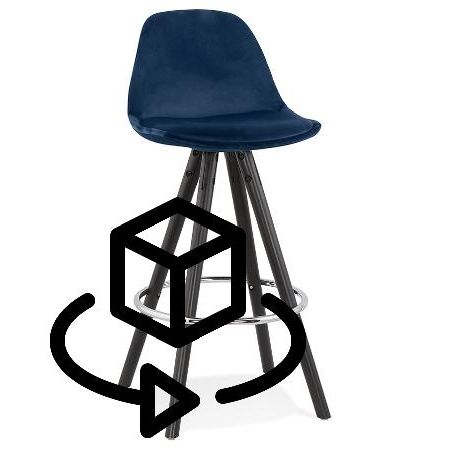 6716-tabouret-de-bar-mi-hauteur-design-en-velours-pieds-bois-noir-merry-mini-bleu