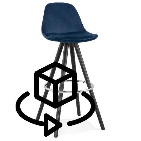 6722-tabouret-de-bar-design-en-velours-pieds-bois-noir-merry-bleu