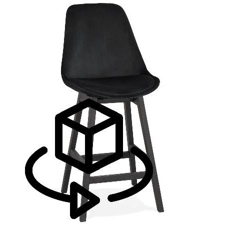 6733-tabouret-de-bar-mi-hauteur-design-en-velours-pieds-noirs-camy-mini-noir