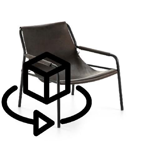 7581-fauteuil-74x77x72-metal-cuir-noir