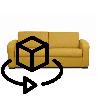 8707-canape-convertible-3-places-tissu-matelas-140-cm-landin-jaune