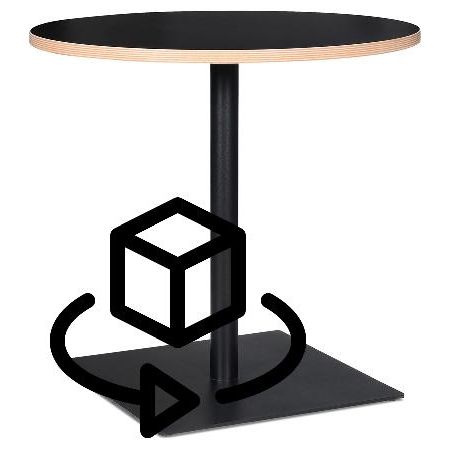 9365-table-de-repas-design-ronde-pied-metal-thermolaque-flanelle-80-cm-noir