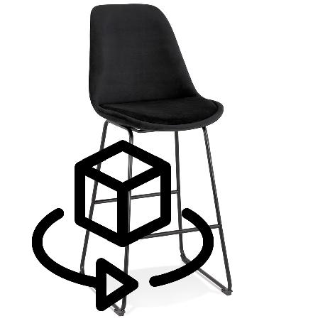 9519-tabouret-de-bar-industriel-en-velours-pieds-metal-noir-blaire-noir