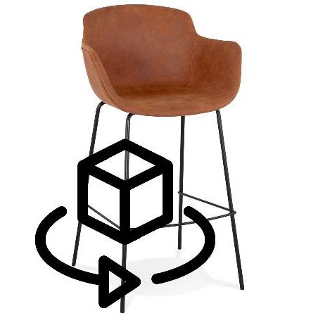 9534-tabouret-de-bar-design-avec-accoudoirs-en-microfibre-pieds-metal-noir-tanou-marron